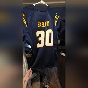 Womens LA Chargers #30 Ekeler Jersey